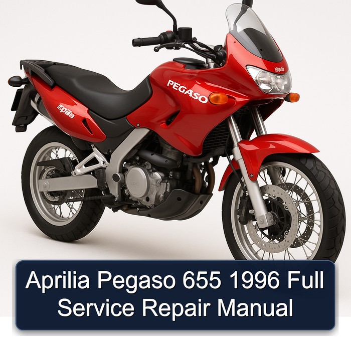 Aprilia Pegaso 655 1996 Full Service Repair Manual