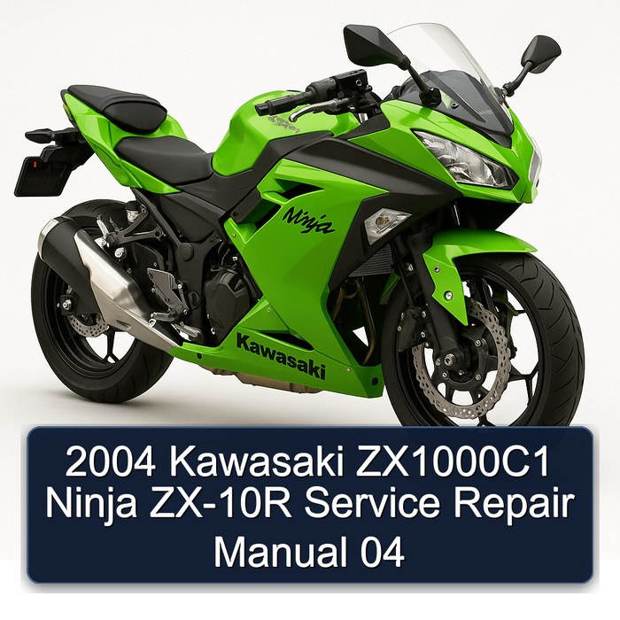 2004 Kawasaki ZX1000C1 Ninja ZX-10R Service Repair Manual 04