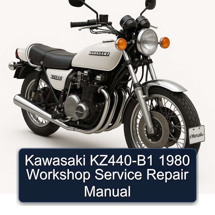 Kawasaki KZ440-B1 1980 Workshop Service Repair Manual