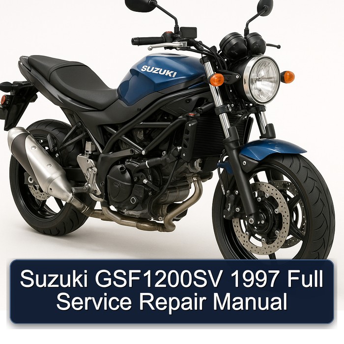 Suzuki GSF1200SV 1997 Full Service Repair Manual